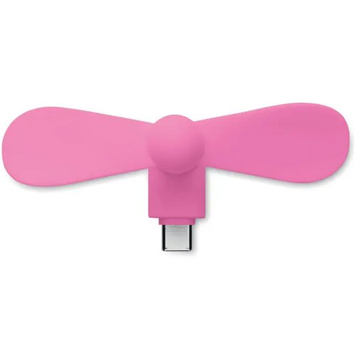 Draagbare usb-ventilator Phan fuchsia