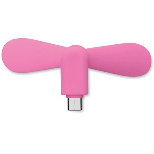 Draagbare usb-ventilator Phan fuchsia