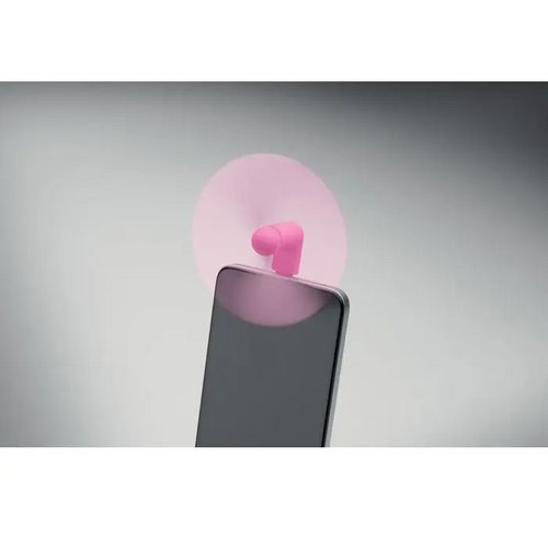 Draagbare usb-ventilator Phan fuchsia