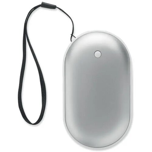 Elektrische handwarmer Mukava mat zilver