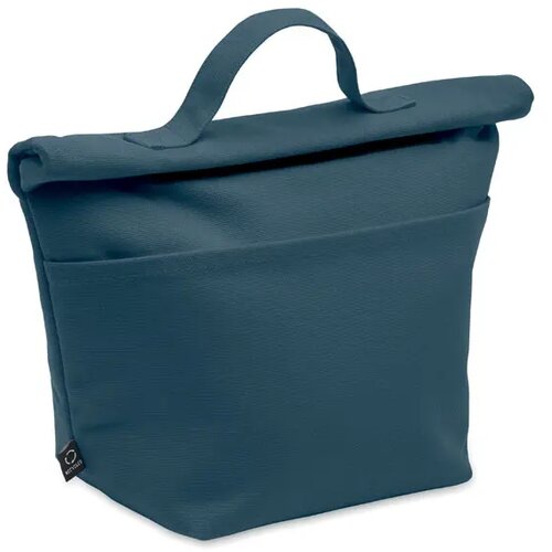 Gerecycled katoenen koeltas Recoba colour blauw