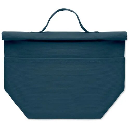 Gerecycled katoenen koeltas Recoba colour blauw