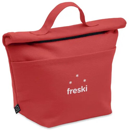 Gerecycled katoenen koeltas Recoba colour rood