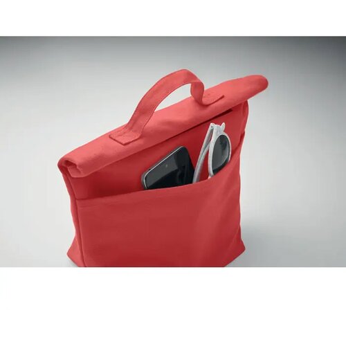 Gerecycled katoenen koeltas Recoba colour rood
