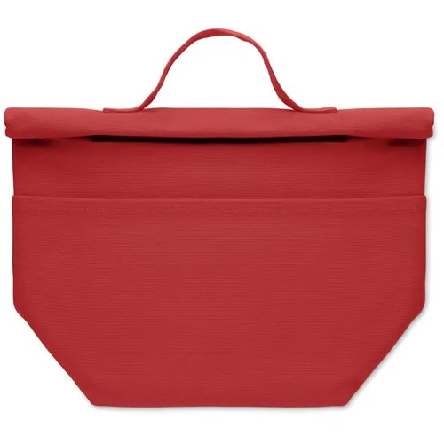 Gerecycled katoenen koeltas Recoba colour rood
