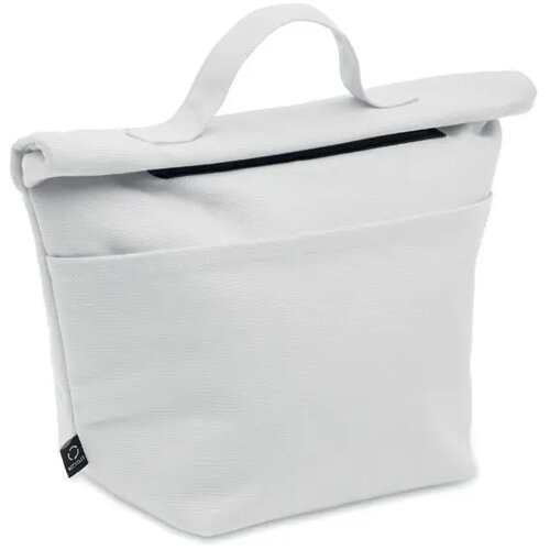 Gerecycled katoenen koeltas Recoba colour wit