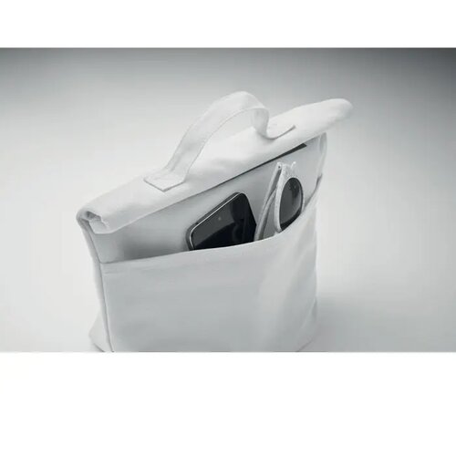 Gerecycled katoenen koeltas Recoba colour wit