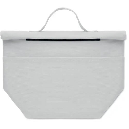 Gerecycled katoenen koeltas Recoba colour wit