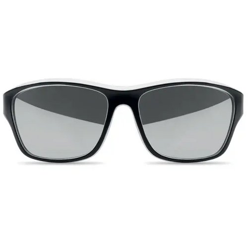 Gespiegelde sportzonnebril uv40 Yuma wit