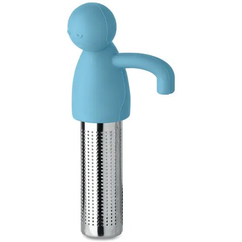 Grappige thee-infuser Ninot babyblauw