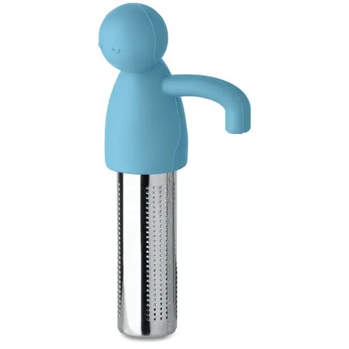 Grappige thee-infuser Ninot babyblauw