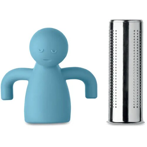 Grappige thee-infuser Ninot babyblauw