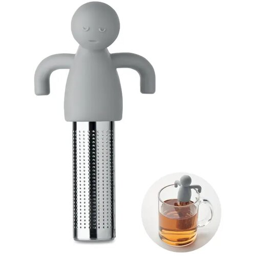 Grappige thee-infuser Ninot grijs