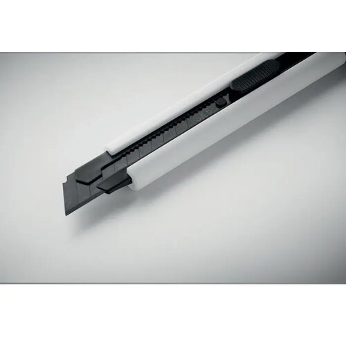 Groot intrekbaar afbreekmes Blade + wit
