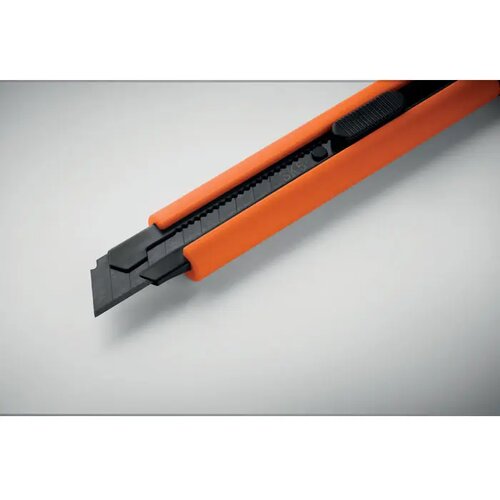Groot intrekbaar afbreekmes Blade + oranje