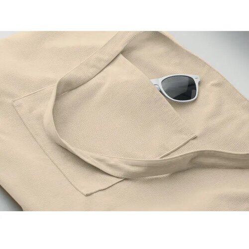 Grote corduroy boodschappentas Cordy g beige