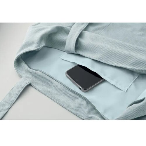 Grote corduroy boodschappentas Cordy g babyblauw