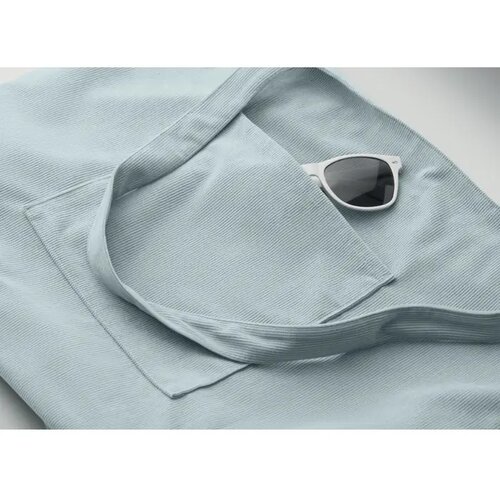 Grote corduroy boodschappentas Cordy g babyblauw