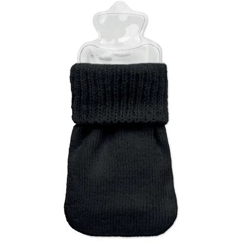Handwarmer gebreid polyester Warmmuff zwart