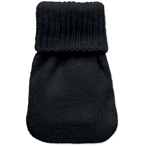 Handwarmer gebreid polyester Warmmuff zwart