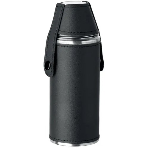 Heupfles met shot cups Cocoon zwart