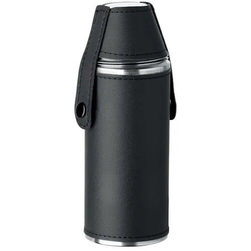 Heupfles met shot cups Cocoon zwart