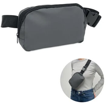 Heuptas van 210d polyester Korovin waist steengrijs