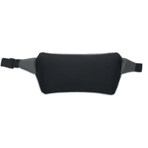 Heuptasje van 600d rpet Bangkok waist steengrijs