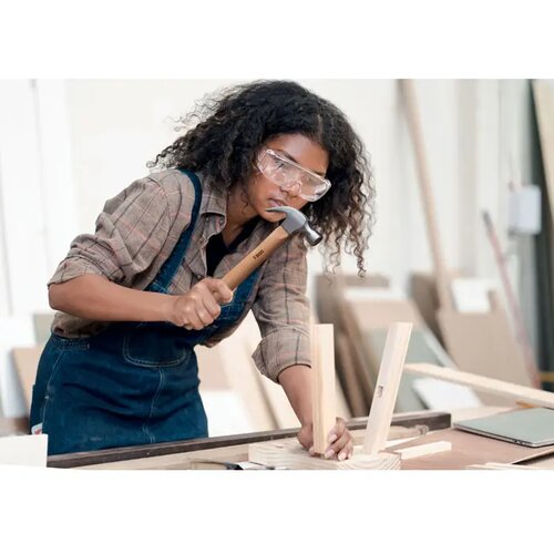 Houten klauwhamer Cracker hout