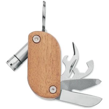 Multigereedschap zakmes Wodycut hout
