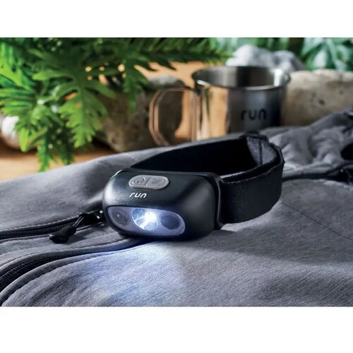 Oplaadbare led-hoofdlamp Elydee zwart
