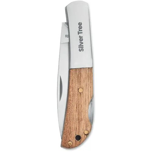Opvouwbaar mes in acacia Skarp hout