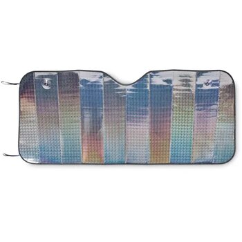 Opvouwbaar zonnescherm Carshade mat zilver