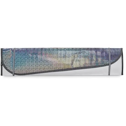 Opvouwbaar zonnescherm Carshade mat zilver