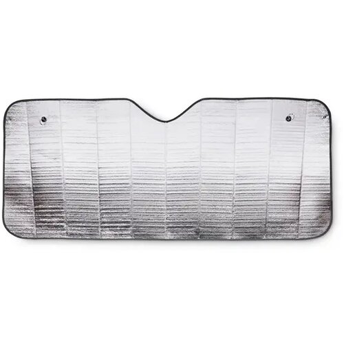 Opvouwbaar zonnescherm Carshade mat zilver