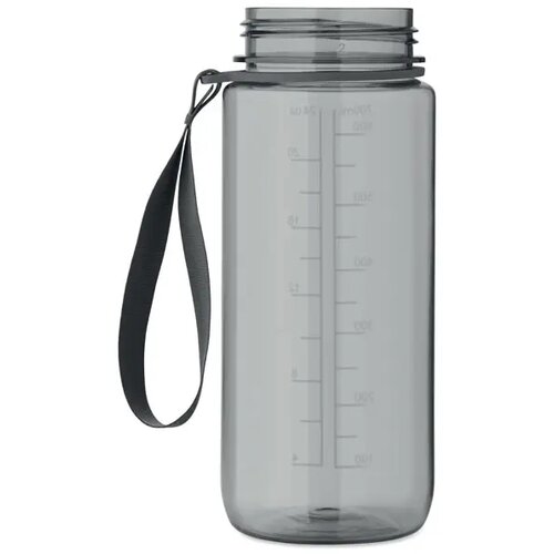 Sportdrinkfles 700ml Enkel transparant grijs