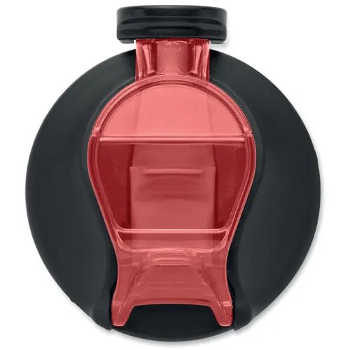 Sportdrinkfles 700ml Enkel transparant rood