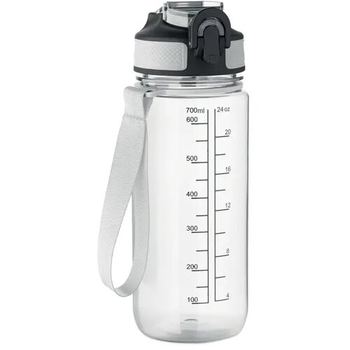 Sportdrinkfles 700ml Enkel transparant