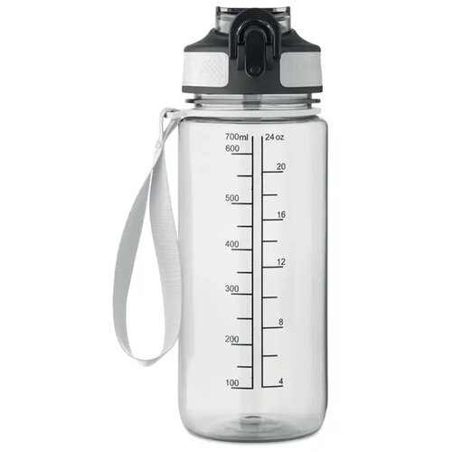 Sportdrinkfles 700ml Enkel transparant