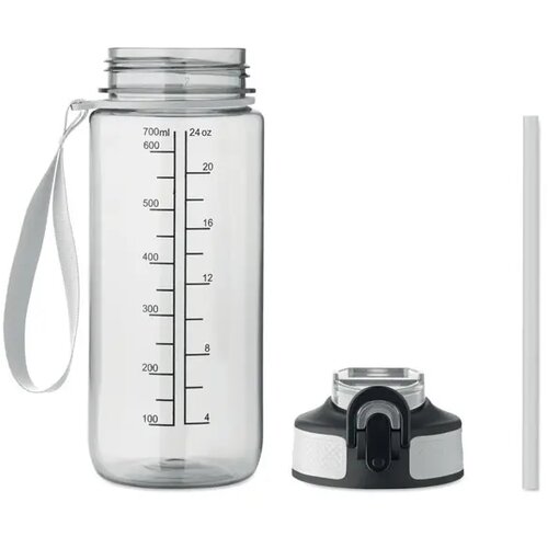 Sportdrinkfles 700ml Enkel transparant