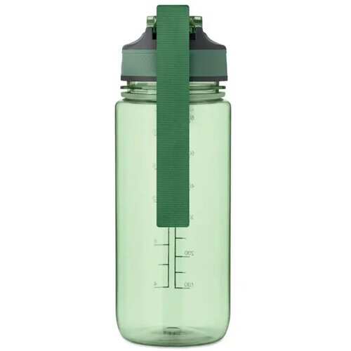 Sportdrinkfles 700ml Enkel transparant groen