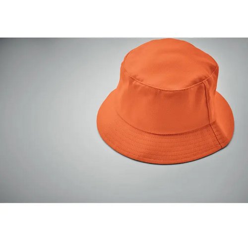 Zonne-vissershoed katoen 260g Monti oranje