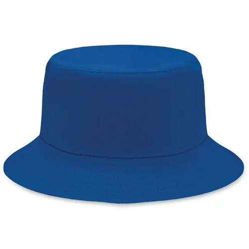 Zonne-vissershoed katoen 260g Monti royal blauw