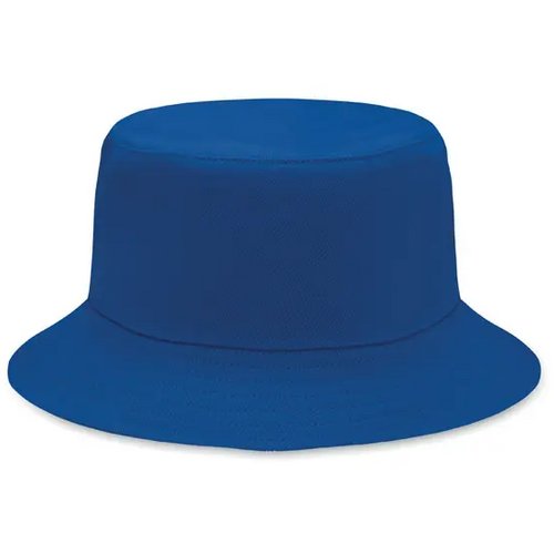 Zonne-vissershoed katoen 260g Monti royal blauw