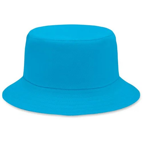 Zonne-vissershoed katoen 260g Monti turquoise