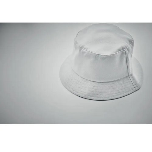 Zonne-vissershoed katoen 260g Monti wit