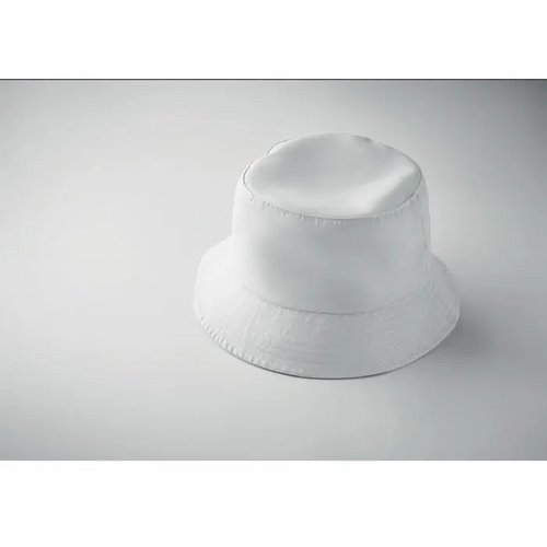 Zonne-vissershoed polyester 150mo2437-06 Emmer wit
