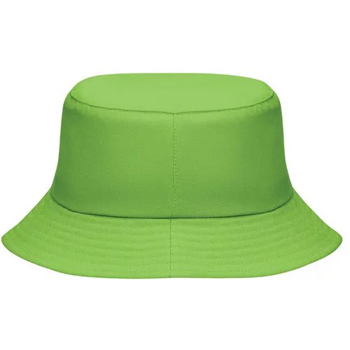 Zonne-vissershoed polyester 150mo2437-48 Emmer limoen