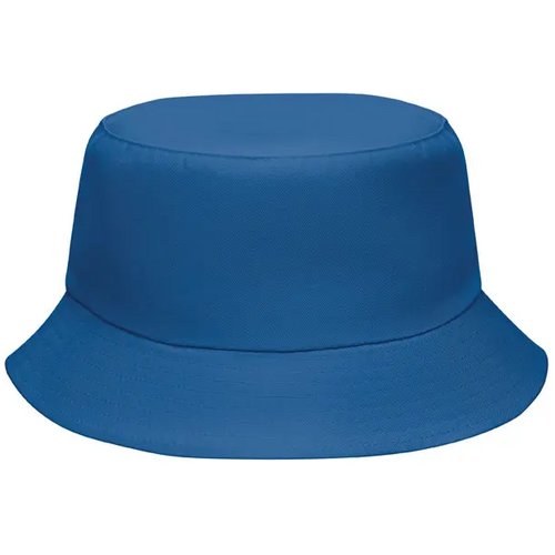 Zonne-vissershoed polyester 150mo2437-37 Emmer royal blauw