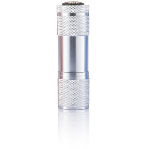 Quattro zaklamp zilver
